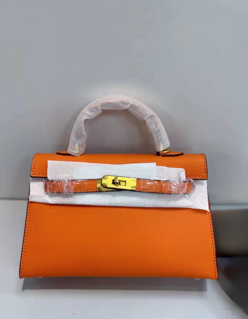 Lady Amour Handbag – Tangy Luxe (Orange)